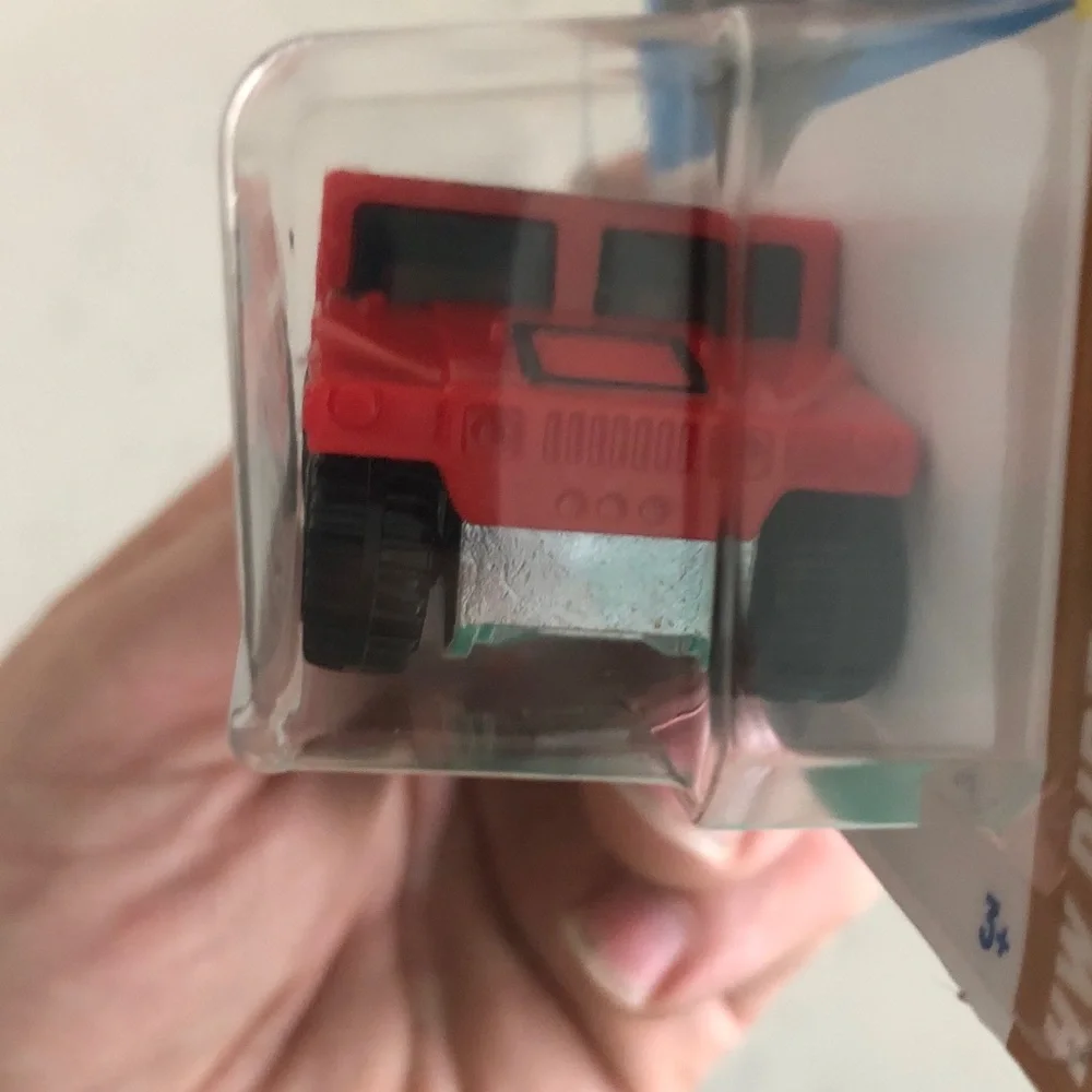 Mattel Hot Wheels Red Humvee Vehicle